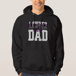 Mein Lieblingsjurist nennt mich Vater Funny Parter Hoodie