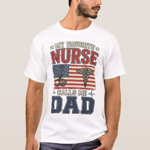 Mein Lieblingskrankenpfleger nennt mich Papa Vinta T-Shirt