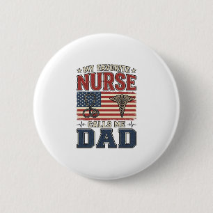 Mein Lieblingskrankenschwester nennt mich Dad Vint Button