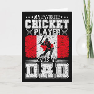 Mein Lieblingskricketspieler nennt mich Dad Kanada Karte