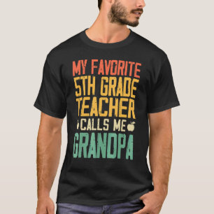 Mein Lieblingslehrer aus der 5. Klasse nennt mich T-Shirt