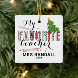 Mein Lieblingslehrer Weihnachtsschmuck