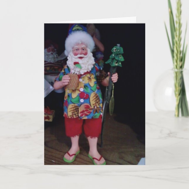 ***MEIN LIEBLINGSLEITER SANTA*** MERRY CHRISTMAS FEIERTAGSKARTE (Vorderseite)