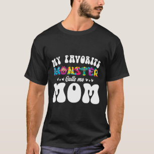 Mein Lieblingsmonster nennt mich Mama Funny Mother T-Shirt