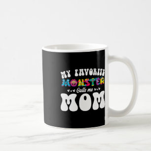 Mein Lieblingsmonster nennt mich Mama Spaß Mutter Kaffeetasse