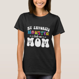 Mein Lieblingsmonster nennt mich Mama Spaß Mutter T-Shirt
