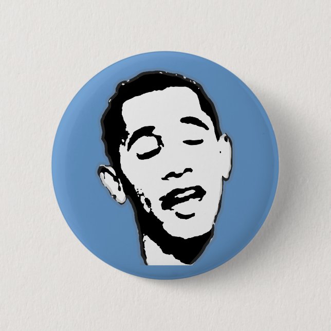 Mein LieblingsObama stellen gegenüber Button (Vorderseite)