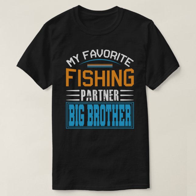 Mein Lieblingspartner BROTHER Fathers Da T-Shirt (Design vorne)