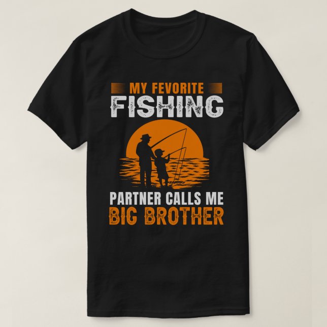 Mein Lieblingspartner nennt mich BIG BROTHER V T-Shirt (Design vorne)