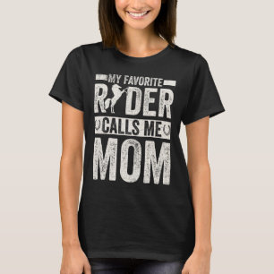 Mein Lieblingspferder nennt mich Mama Funny Horseb T-Shirt