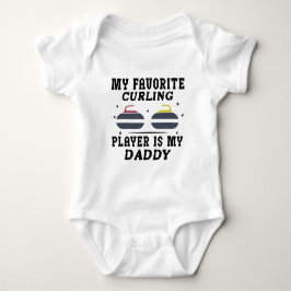 Mein Lieblingspieler ist mein Vater Baby Strampler