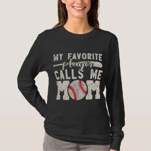 Mein Lieblingsspieler nennt mich Mama Baseball Che T-Shirt