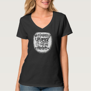 Mein Lieblingsspieler nennt mich Mommy Basketball T-Shirt