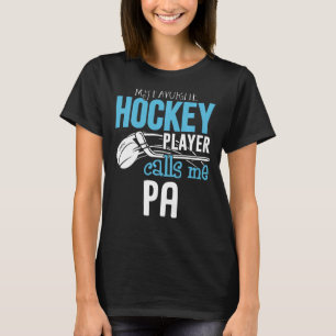 Mein Lieblingsspieler nennt mich Pa Hockey Sweet T-Shirt