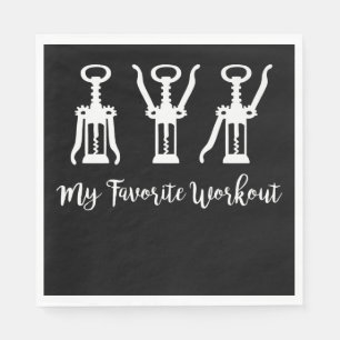 Mein Lieblingsstück Wein Lover Gymnastik Serviette