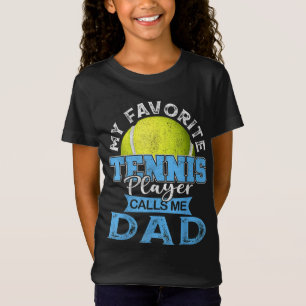 Mein LieblingsTennisspieler ruft mich Vater USA Pa T-Shirt