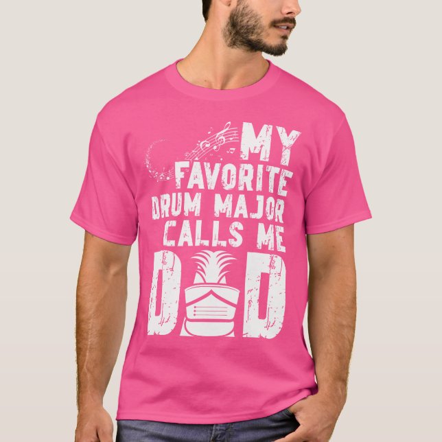 Mein Lieblingstricktrommel großer Vater eines Trom T-Shirt (Vorderseite)