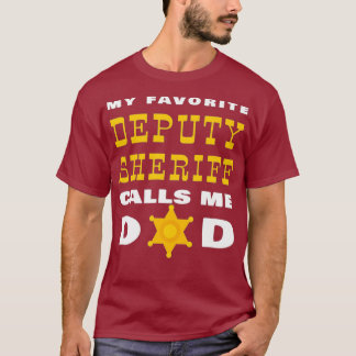 Mein Lieblingsvertreter Sheriff nennt mich Vater S T-Shirt