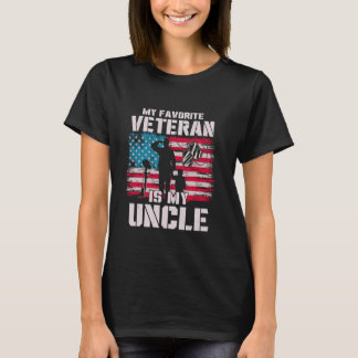Mein Lieblingsveteran Ist Mein Onkel Amerikanische T-Shirt