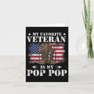 Mein Lieblingsveteran Ist Mein Opa Stolz Sohn Toch Karte