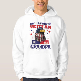 Mein Lieblingsveteran ist mein Opa Veterans Day US Hoodie