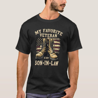 Mein Lieblingsveteran ist mein Schwiegersohn T-Shirt