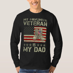 Mein Lieblingsveteran ist mein Vater Combat Boots T-Shirt
