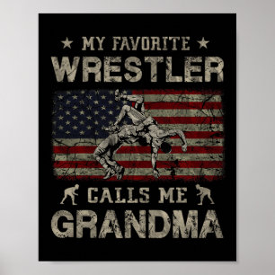 Mein Lieblingswrestler nennt mich Großmutter Mutte Poster