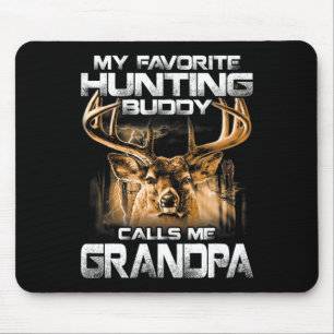 Mein liebster Jagdbuddy nennt mich Opa Mousepad
