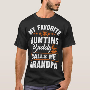 Mein liebster Jagdbuddy nennt mich Opa T-Shirt