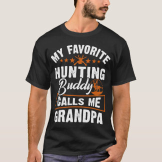 Mein liebster Jagdbuddy nennt mich Opa T-Shirt