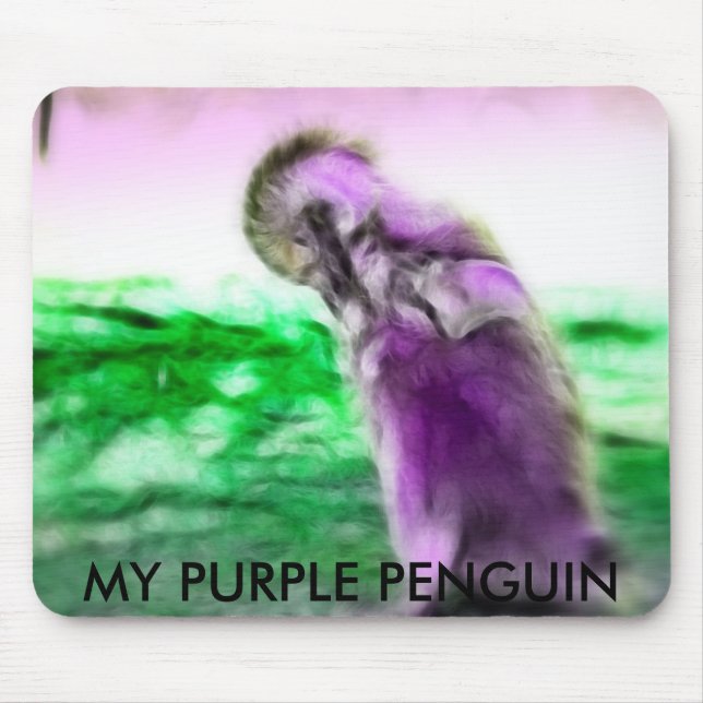 MEIN LILA PENGUIN MOUSEPAD (Vorne)