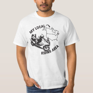 Mein lokaler reitenbereich - ich bin überall T-Shirt