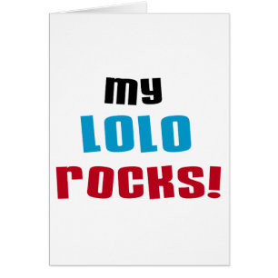 Mein Lolo schaukelt T - Shirts und Geschenke