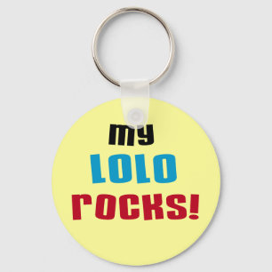 Mein Lolo schaukelt T - Shirts und Geschenke Schlüsselanhänger