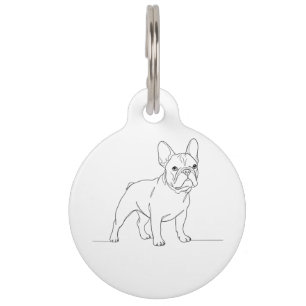 Mein loyaler Begleiter: Personalisiertes Dog-Foto Haustiermarke