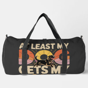 Mein lustiger Hund versteht meine Witze Hund Gebur Duffle Bag