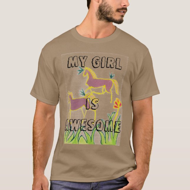 Mein Mädchen ist Phantastische BESTE FREUNDIN Haku T-Shirt (Vorderseite)