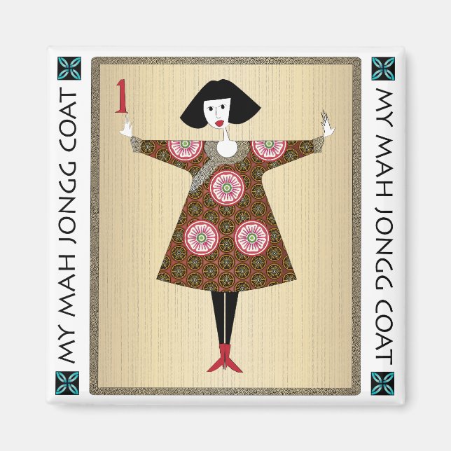 Mein Mah Jongg Coat 01: Magnet (Vorne)