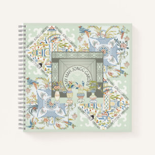 Mein Mah Jongg Garden-Notebook Notizbuch