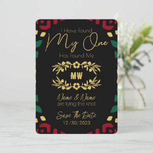 MEIN MANN hat mir eine afrikanische Hochzeit im St Save The Date