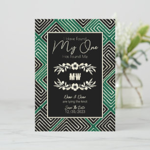 MEIN MANN hat mir eine afrikanische Hochzeit im St Save The Date
