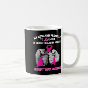 Mein Mann versprach mir Liebe, er hielt dieses Ver Kaffeetasse