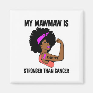 Mein Mawmaw ist stärker als der Afrikaner des Kreb Magnet