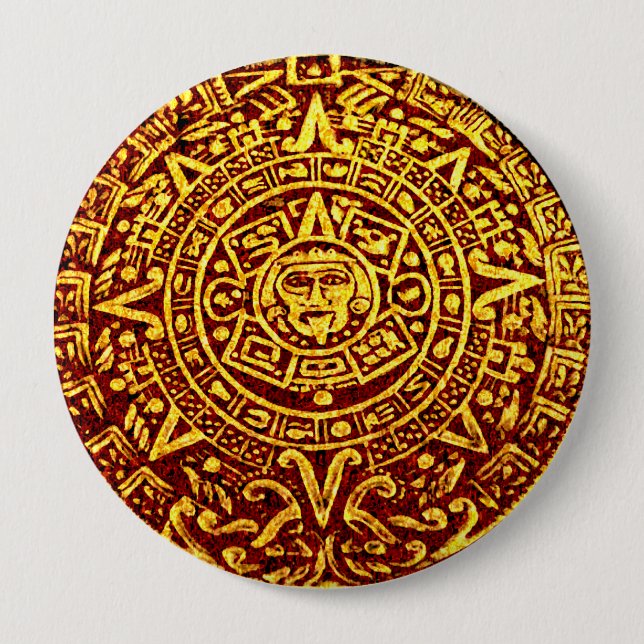 Mein Maya-Kalender (Schaltfläche Button-On) Button (Vorderseite)