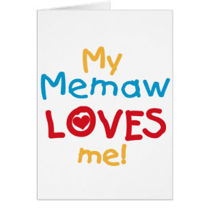 Mein Memaw Lieben T - Shirt und Geschenke