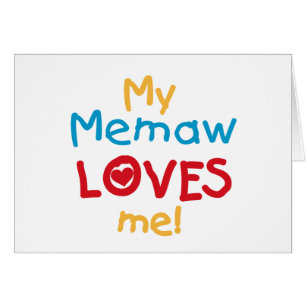Mein Memaw Lieben T - Shirt und Geschenke