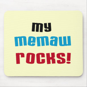 Mein Memaw schaukelt T-Shirts und Geschenke Mousepad