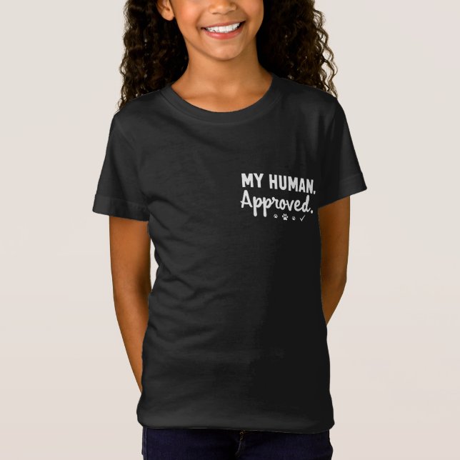 Mein menschliches Einverständnis T-Shirt (Vorderseite)
