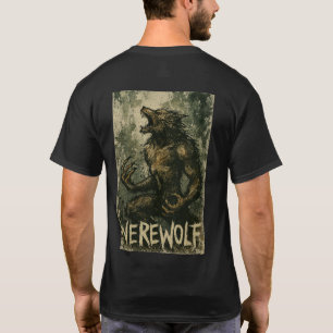 Mein menschliches Kostüm   Werewolf-T - Shirt